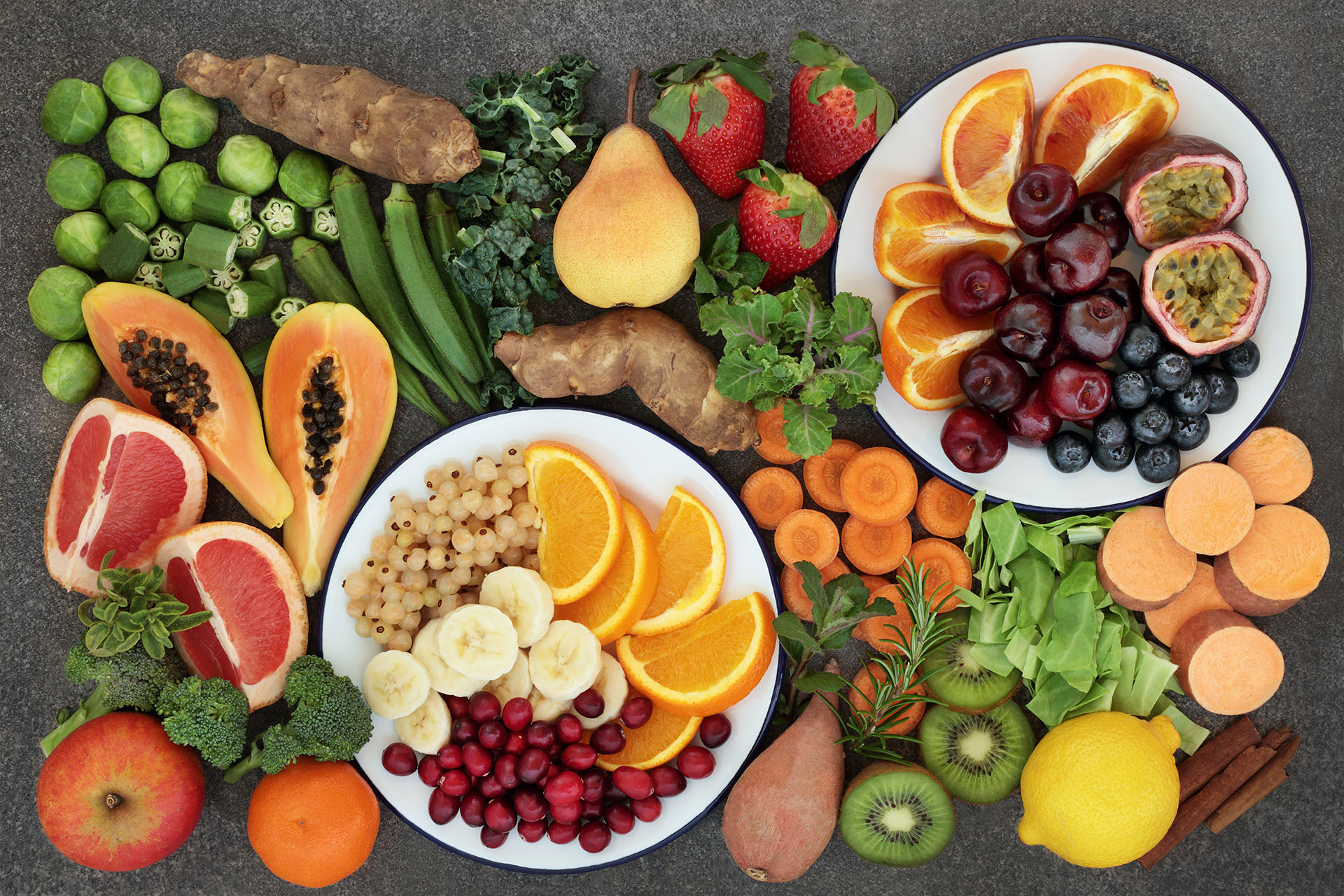 Nourish with whole foods